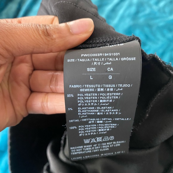 Palm Angels Black Logo Over Leggings - Picture 2 of 4